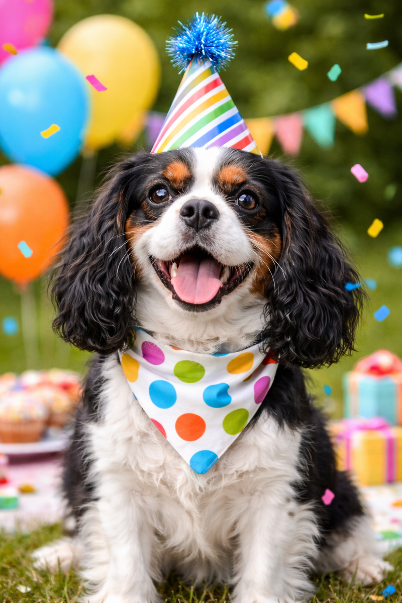 The Birthday Party Spaniel