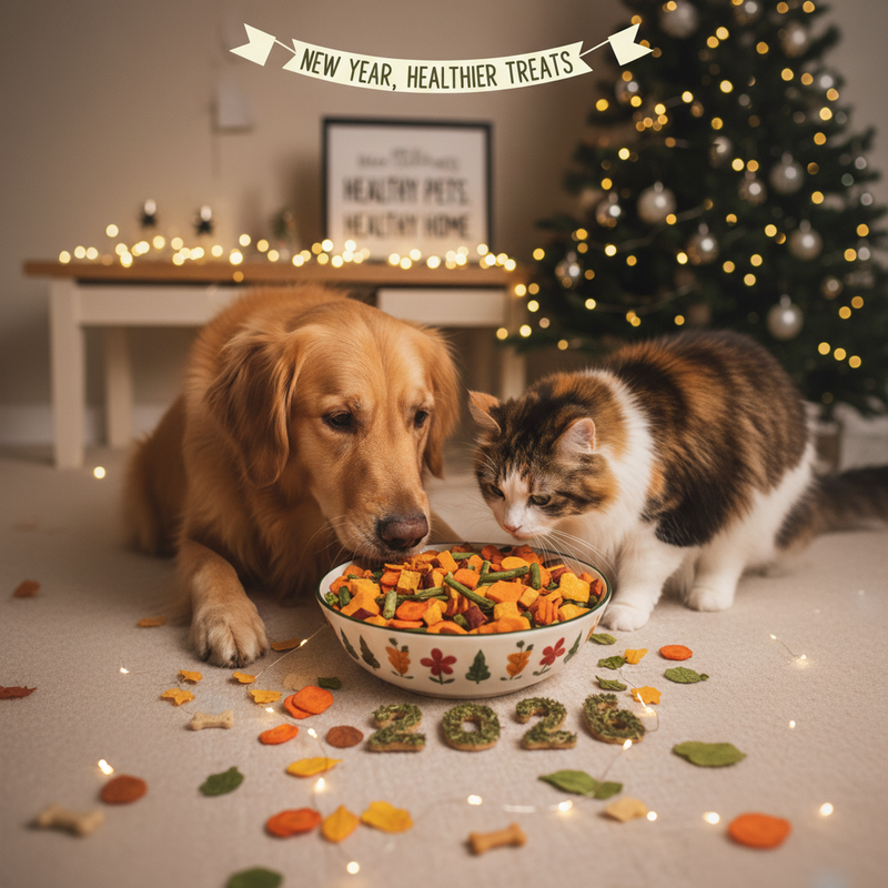 New Year, Healthier Treats: Add Real Vegetables to Your Pet’s Bowl
