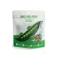 Krunchmates Just Pea Peas single-ingredient pea dog food topper in premium resealable pouch, 100% dehydrated peas for dogs